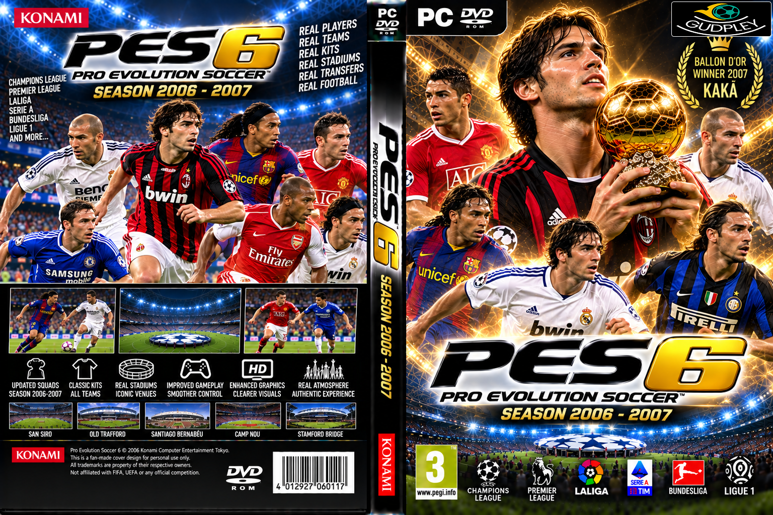 PES 2006 - Gudpley Patch Original Season 2006-07 (PC)