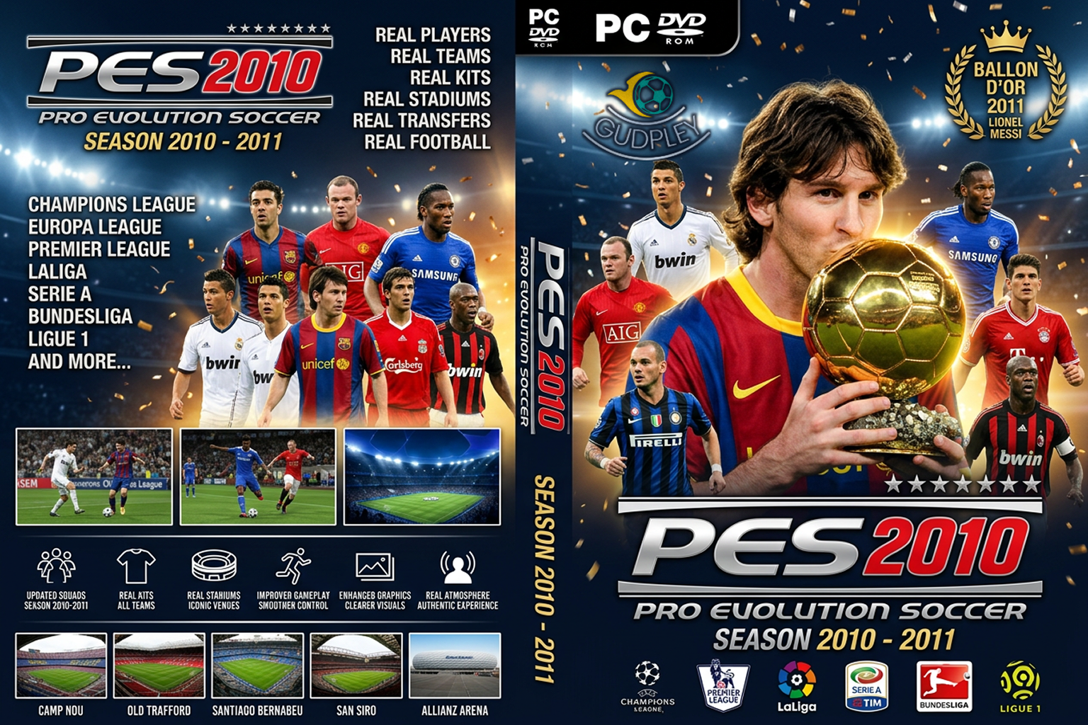 PES 2010 - Gudpley Patch Original Season 2010-11 (PC)