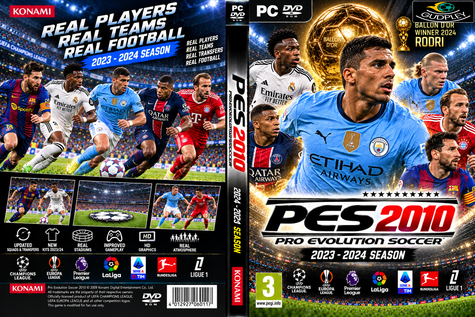 PES 2010 - Gudpley Patch Season 2023/24 (PC)