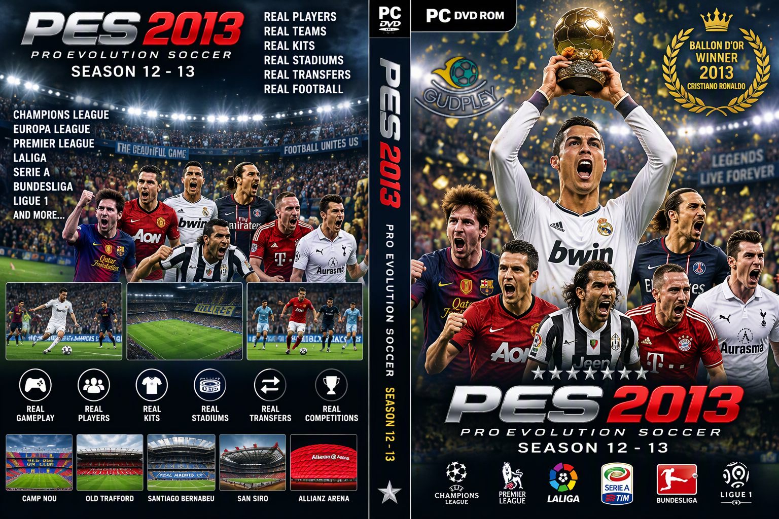 PES 2013 - Gudpley Patch Season 2012-13 (PC)