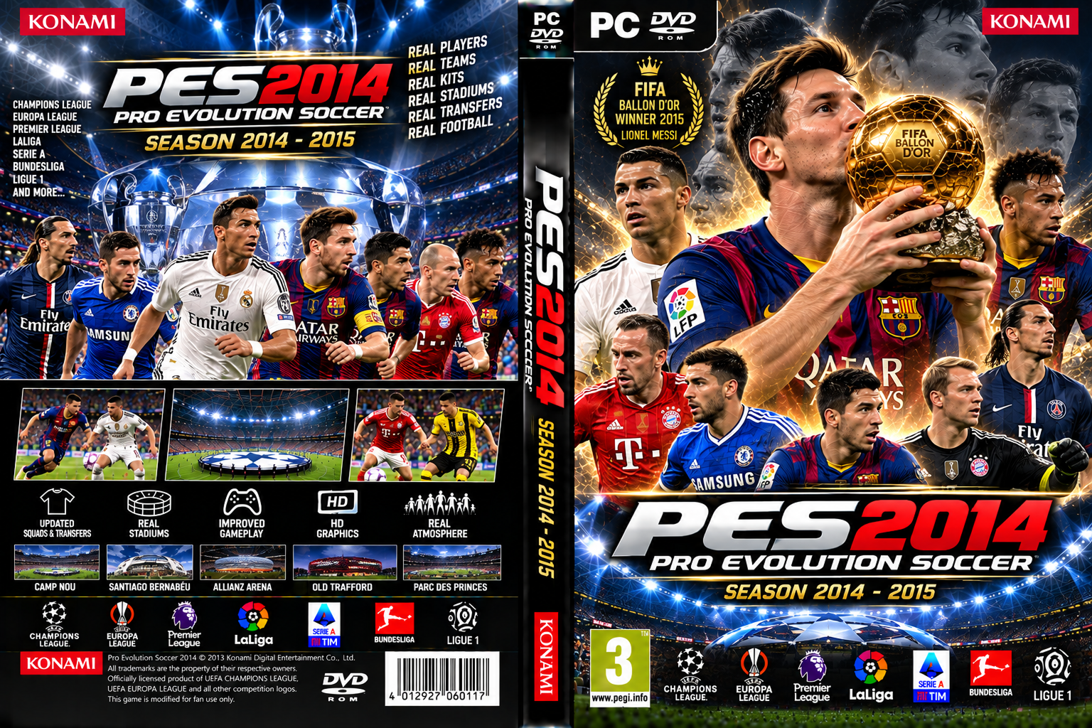 PES 2014 - Gudpley Patch Season 2014-15  (PC)