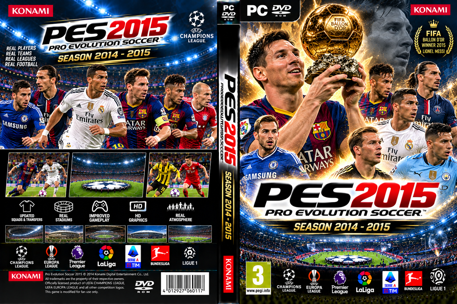 PES 2015 - Gudpley Patch Season 2014-15  (PC)